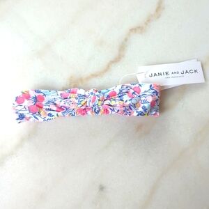 NWT Janie and Jack Floral Printed Headband